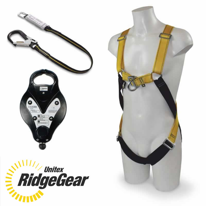 ridgegear-safety-gear2 Ridgegear ssafety harness, lanyard and fall arrest block